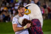 The Eagles were all smiles September 11. Uruguay will be a tough test. David Barpal photo.