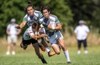 De La Salle in green and gray, Granite Bay in white. David Barpal photo.