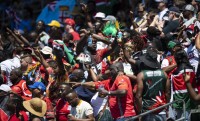 Kenya's fans were delightful, and were rewarded with a best-of-season performance by their team.