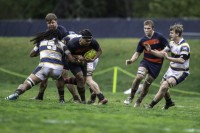 Saint Mary's vs UBC. David Barpal photo.