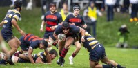 Saint Mary's vs Cal. David Barpal photo.