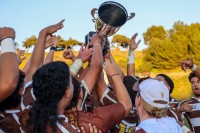 Trophy time! Photo Griff Lacey, San Diego Legion.