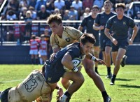 Navy and Army played in front of a massive crowd in Annapolis. Photo David Hughes.