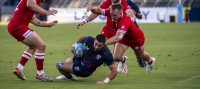Nate Augspurger against Canada in 2024. David Barpal photo.