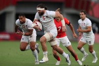 Danny Barrett got the USA going. Mike Lee - KLC fotos for World Rugby