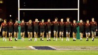 The 2019 Boston College team. Connor Robinson is 5th from left. Photo by CoolRugbyPhotos. 