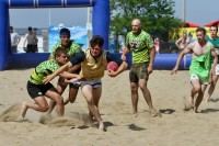 Beach rugby is a blast. Photo USA Beach Rugby.
