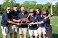 Belmont HS Boys Coaches Adam Zilcoski, Peter Rosenmeier, Greg Bruce, Derek Tommy, Tim Berens, and Tony Dow.