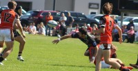 Bowling Green wins on a windy day vs Western Michigan. Alex Goff photo.