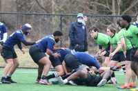 Ruck time for the Carolina All-Stars and Clayton. Photo CJRA.