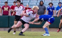 Action from Wednesdays Louisiana HS Rugby final between Brother Martin and Jesuit New Orleans. Dmitriy Pritykin photo.