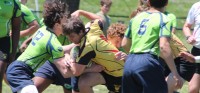 Brother Martin in yellow vs Bayou in green. Photo Enzo Antonio Foster.