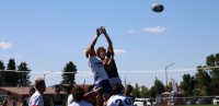 Northern California in blue, and Colorado in white in the Boys U19 final. Alex Goff photo.