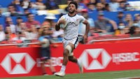 Gavan D'Amore on his way to scoring. Photo World Rugby.