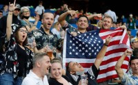 USA fans in Hong Kong. Photo World Rugby.