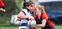 Charlotte Cardinals vs Morris at the Gonzaga Tournament. Pat Moroney photo.