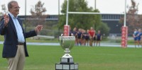 The Signes Cup will be awarded to each champion. It's named after American 7s guru Emil Signes. Dropkick Photos.