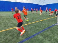 Youth players working on their skills. Alex Goff photo.