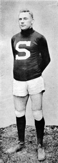 Carroll at Stanford in 1917.