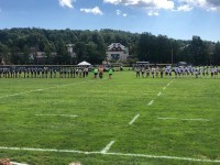 Anthem time. John Broker photo.