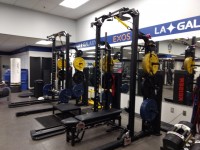 The weight room at Dignity Health Sports Park. Alex Goff photo.