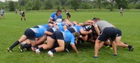 Action on game day at the end of camp. Alex Goff photo.