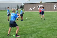 Players at the younger EIRA camp in Elkhart, Ind. Alex Goff photo. 