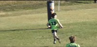 Elijah Pimental in for a try.