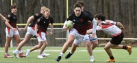 Fairfield Prep on attack vs Morris. Photo by @CoolRugbyPhotos.