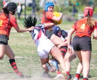 More defense from Fallbrook. Photo Erik Benitez.