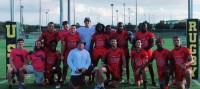 FAU Rugby after winning the Florida DIAA 7s.