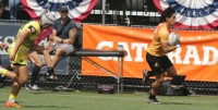 Matthew Arteta on his way to paydirt. Photo Florida Jaguares.