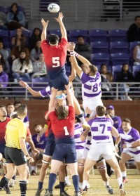 Arizona's lineout was also solid. Jeff Dalton photo.