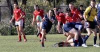 Spinning the ball out for the USA HS All Americans (aka U18s)
