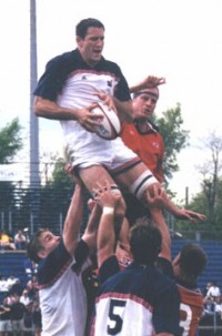 Another lineout, this time against Canada in 2001.