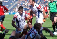 His final game for the USA, a non-cap match against Munster in 2007. Rob Wagner Dropkick Photos.