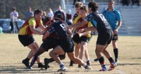 Harpeth Harlequins at the Tennessee HS 7s Championships. Jama Reagan photo.