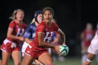 Anjalika Ybema is one of the impressive young players on the Harvard team. Photo Gil Talbot/Harvard Athletics