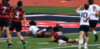 Afa Kula scored Herriman's opening try. Travis Watson photo.