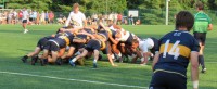 Herriman in white, St. Ignatius in blue and gold. Alex Goff photo.