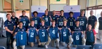 The HS All Americans with their World School 7s game jerseys.