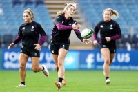 Ireland at the captain's run. ©INPHO/Laszlo Geczo