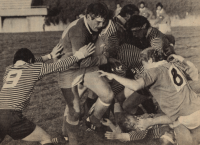 Clark during the 1979 ITTs. Photo Rugby Magazine.