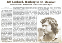 Profile of Jeff Lombard from Rugby Magazine, May 1977.