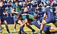 Navy vs Life from this weekend. David Hughes photo.