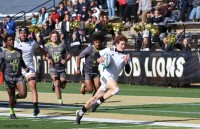 Lindenwood (in white) vs Life from Saturday. Photo Todd Lunow.