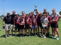 Loudoun County U12s with their trophy.