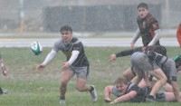 BGSU vs WMU in the snow. Roger Mozzarella photo.