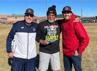 MIchael Puriri, in his last season, was honored by former players and coaches. 