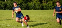 Tommy Hamann scored four tries in one game for Michigan.
